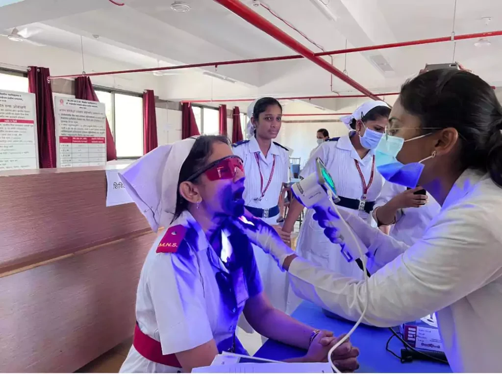 Face N International Dental Clinic in Nigdi Oral cancer screening camp at MIMER Medical College6