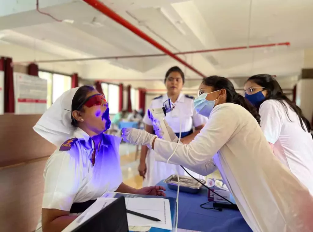 Face N International Dental Clinic in Nigdi Oral cancer screening camp at MIMER Medical College6